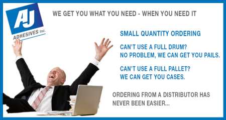 AJ order from a distributor campaign get you what you need when you need it